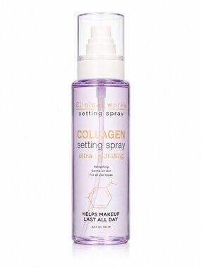 Clinical Works Collagen Setting Spray Ultra-Hydrating Makeup Setting Mist 6.4 fl